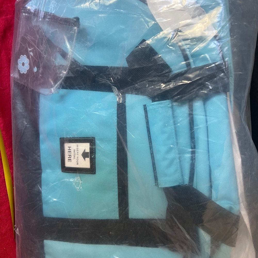 Blue and Black Tote Bag - Picture 11 of 12